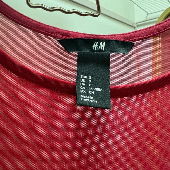 H&M Bodycon Red Sexy Dress - Picture 4 of 5